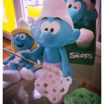 Même les schtroumpfs se mettent à crocheter