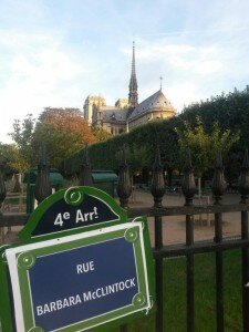 Rue Barbara Mc Clintock - ©Osez le féminisme !